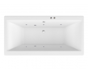 Ванна гидромассажная Excellent Pryzmat 190 x 90 см, SOFT, хром, каркас в подарок