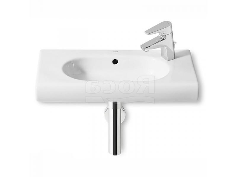 Купить Раковина Roca Meridian-N 32724X000, 60 x 32 см, отверстие слева