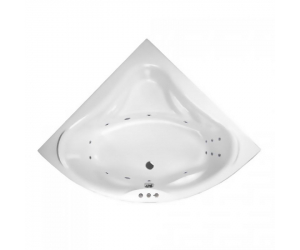 Ванна гидромассажная Excellent Konsul 150 x 150 см, SMART, хром, каркас в подарок