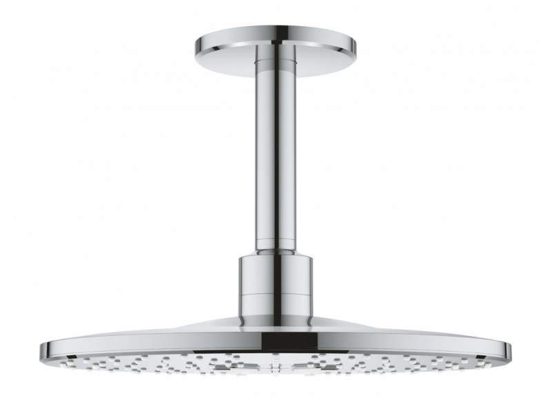 Купить Верхний душ Grohe Rainshower SmartActive 310 26477LS0, 310*310 мм, 2 режима струи, с держателем, белый