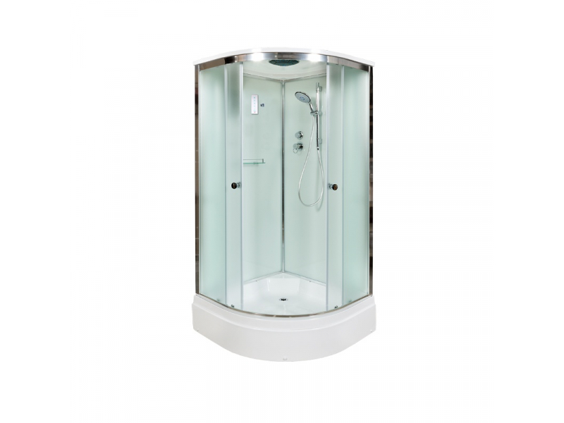 Купить Душевая кабина Deto D D271S+ эл. 100 x 100 см, с крышей и электрикой
