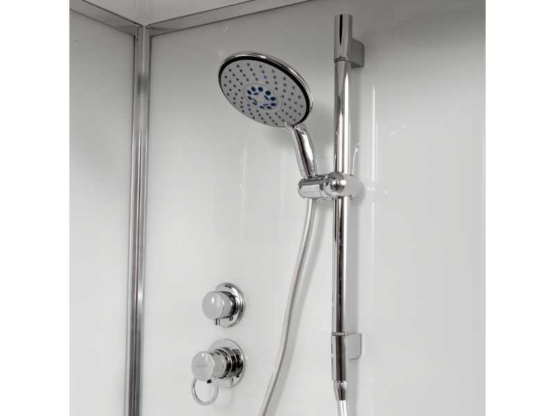 Купить Душевая кабина Deto D D271S+ эл. 100 x 100 см, с крышей и электрикой