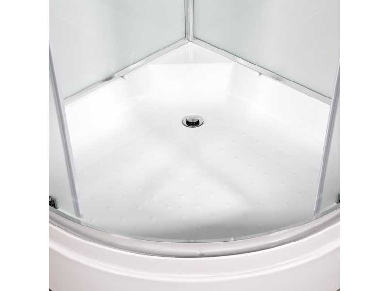 Купить Душевая кабина Deto D D271S+ эл. 100 x 100 см, с крышей и электрикой