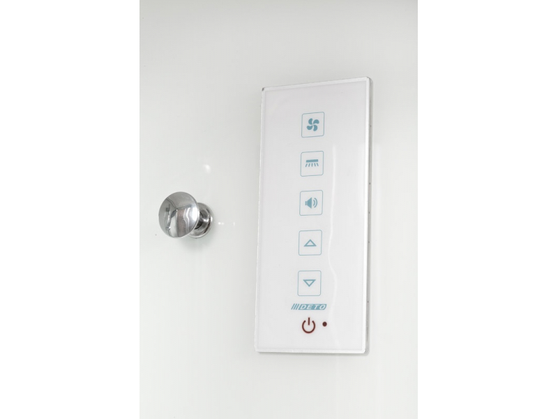 Купить Душевая кабина Deto D D271S+ эл. 100 x 100 см, с крышей и электрикой