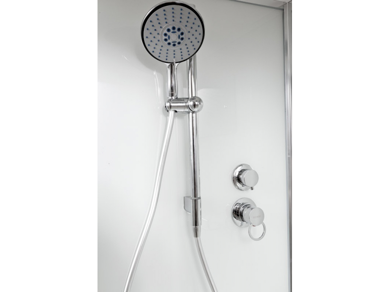 Купить Душевая кабина Deto D D271S+ эл. 100 x 100 см, с крышей и электрикой