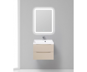 Тумба под раковину BelBagno Marino MARINO-600-2C-SO-CO-P, 60 х 45 х 55 см, Crema Opaco – бежевый матовый