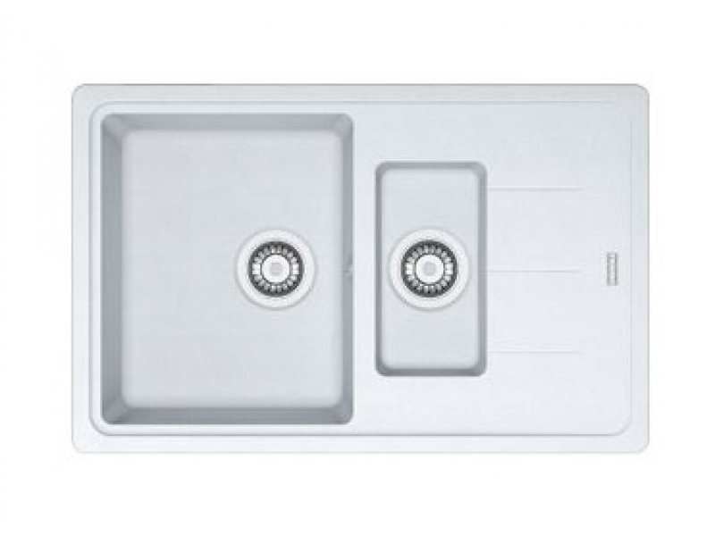 Купить Мойка Franke BASIS BFG 651-78, 114.0280.883, гранит, установка сверху, оборачиваемая, цвет шоколад, 78*50 см