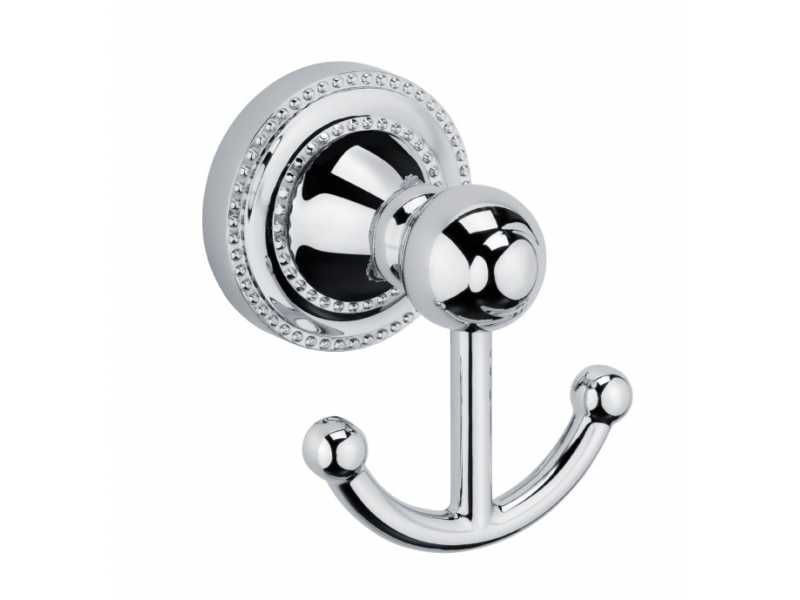 Купить Крючок Fixsen Style двойной хром, FX-41105A