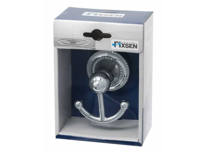 Купить Крючок Fixsen Style двойной хром, FX-41105A
