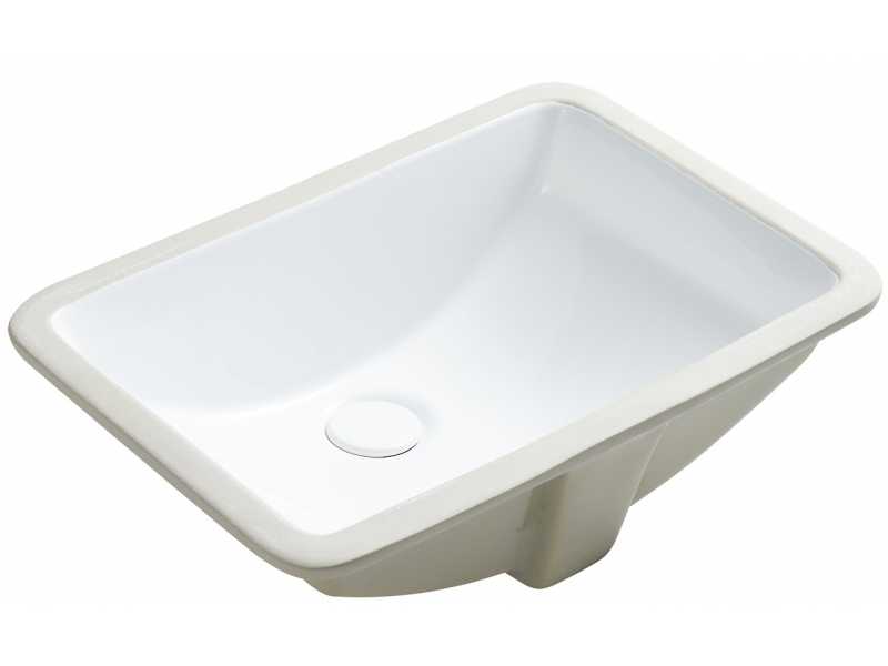 Купить Раковина Aquatek 53 х 38 см, врезная снизу, белая, AQ10491-00