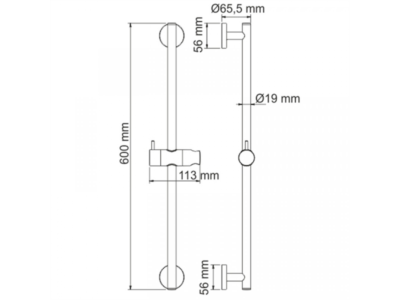 Купить Душевая стойка WasserKRAFT A122, хром