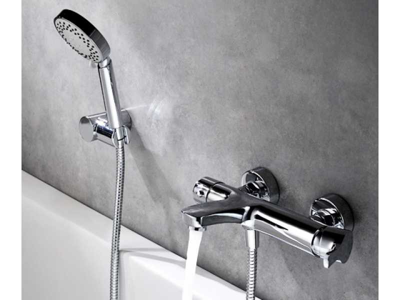 Купить Смеситель WasserKRAFT 4801 для ванны и душа с коротким изливом, хром