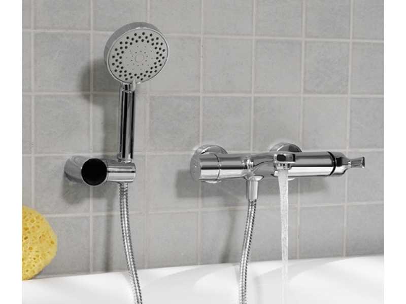 Купить Смеситель WasserKRAFT 4801 для ванны и душа с коротким изливом, хром