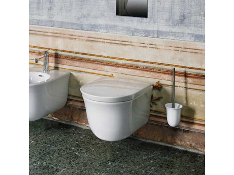 Купить Подвесной унитаз Laufen New Classic 8.2085.1.400.000.1 37 x 53 x 35 см, безободковый, белый