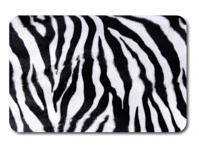 Коврики для ванной и туалета Veragio Carpet VR.CPT-7200.06 68 х 45 см + WC 45 x 40 см, рисунок Zebra