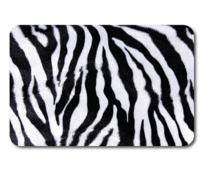 Коврики для ванной и туалета Veragio Carpet VR.CPT-7200.06 68 х 45 см + WC 45 x 40 см, рисунок Zebra