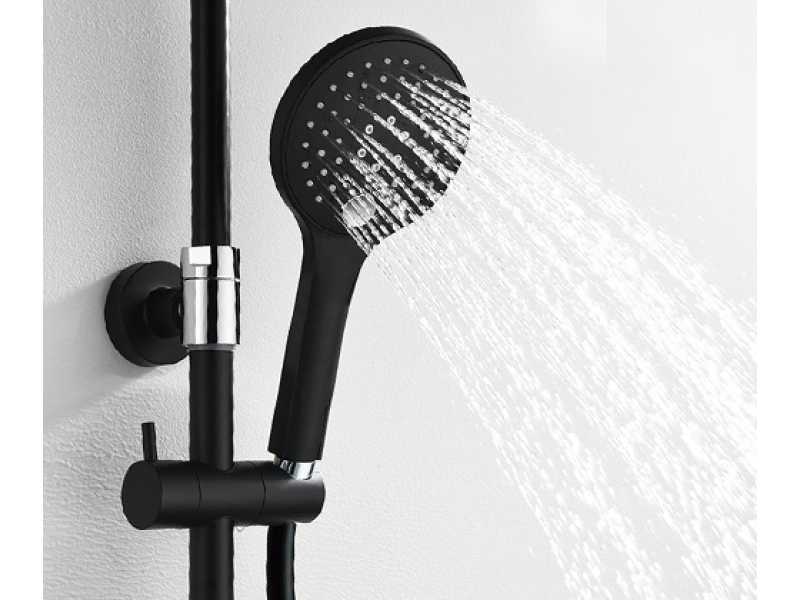 Купить Душевая система WasserKRAFT A17401, покрытие Soft-touch