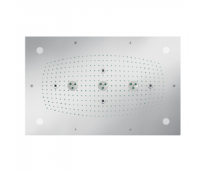 Верхний душ Hansgrohe Raindance Rainmaker 680/460 3jet 28418000, с подсветкой