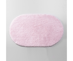 Коврик WasserKraft BM-3947 Barely Pink напольный, цвет - розовый, 60 х 100 см