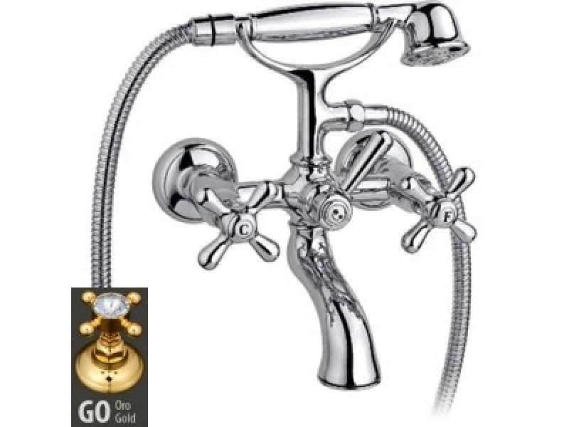 Купить Смеситель Nicolazzi 2501GO Nuova Brenta для ванны, золото