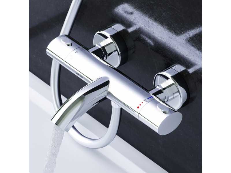 Купить Смеситель для ванны и душа с термостатом Am.Pm Sense 5 F7550064