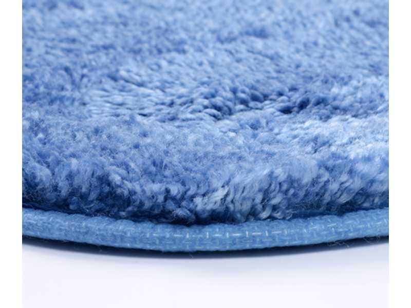 Купить Коврик WasserKraft Wern BM-2503 Dark Blue напольный, цвет - темно-синий, 90 х 57 см