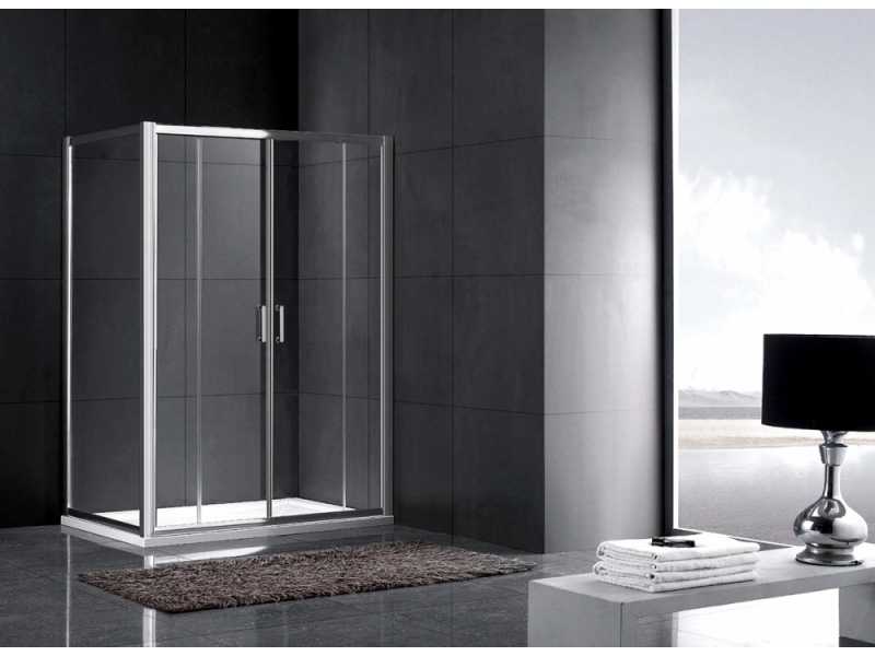 Купить Душевой уголок Gemy Victoria S30192D-A80, 180 х 80 х 190 см, стекло прозрачное
