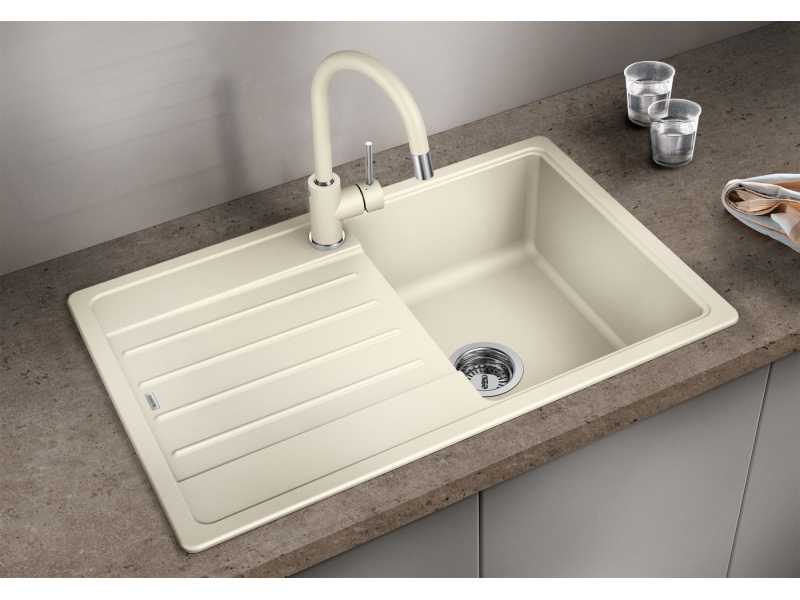 Купить Мойка Blanco Legra 45 S, silgranit, цвет - антрацит, 78 x 50 x 19 см (522201)