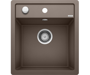 Мойка Blanco Dalago 45 F, 517171, кофе, с клапаном-автоматом, 46,5 x 51 см