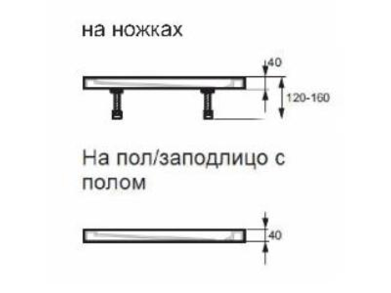 Купить Душевой поддон Huppe PURANO 90 x 70x h4 см, 202164.055, из искусственного камня