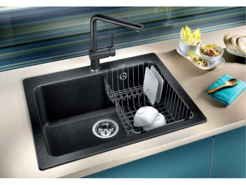 Купить Кухонная мойка Blanco Naya 6 60 см, 519638, искусственный гранит, антрацит
