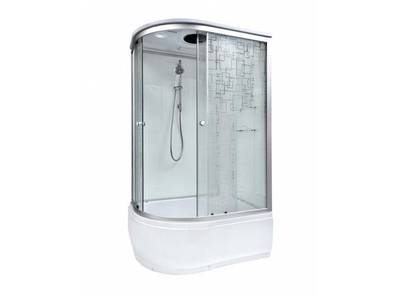 Купить Душевая кабина Deto Em EM4511 L/R эл 110 x 80 см, с крышей, с электрикой