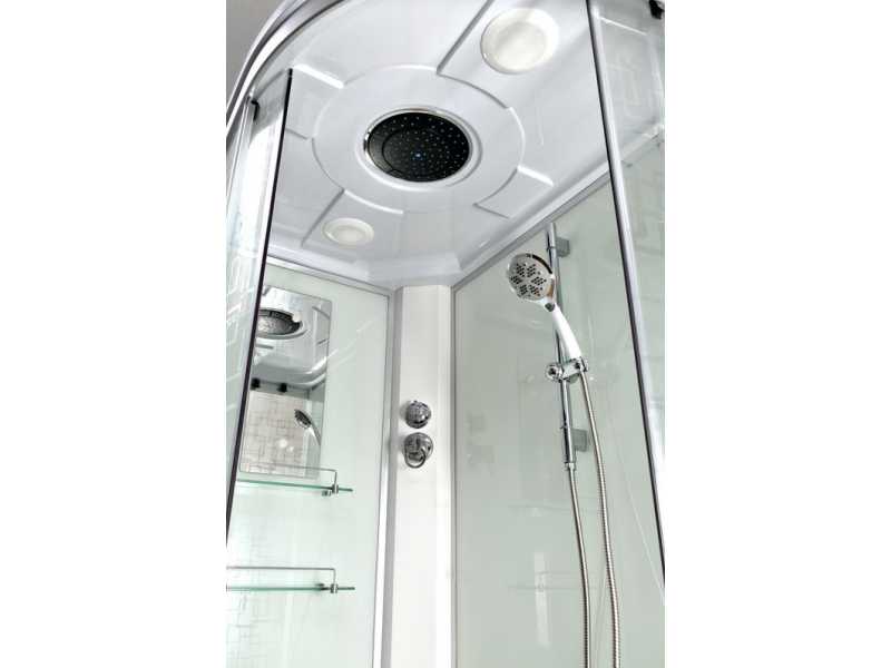 Купить Душевая кабина Deto Em EM4511 L/R эл 110 x 80 см, с крышей, с электрикой