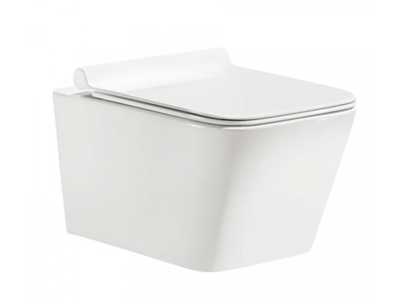Купить Подвесной безободковый унитаз Caprigo Modern Vittoria, крышка микролифт, V-1003