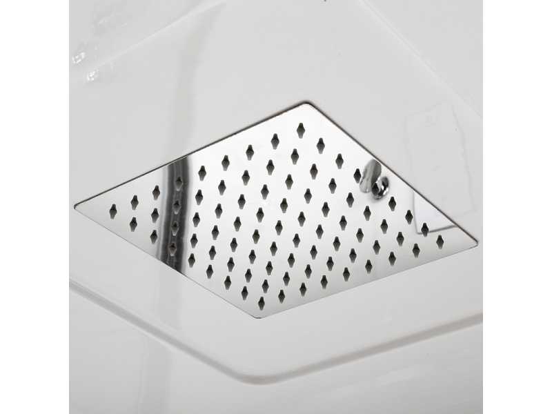 Купить Душевая кабина Deto D D129S LED 120 x 90 см, с крышей и LED подсветкой