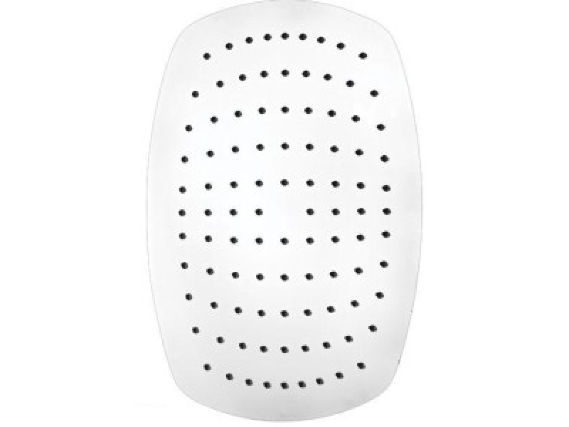 Купить Верхний душ Am.Pm Awe Oval F0500300, 32 x 23 см, 1 режим струи, без держателя