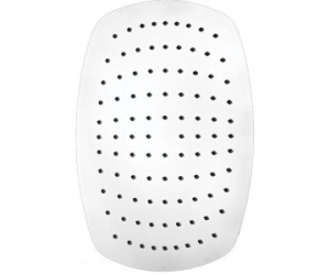 Верхний душ Am.Pm Awe Oval F0500300, 32 x 23 см, 1 режим струи, без держателя
