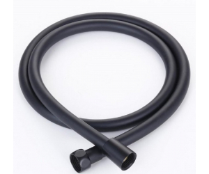 Душевой шланг Cezares PVC 180 см, черный матовый, CZR-FMD-180-NOP