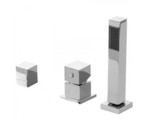 Смеситель Bandini Ice Cube 2 766540SN01 для душа, матовый никель