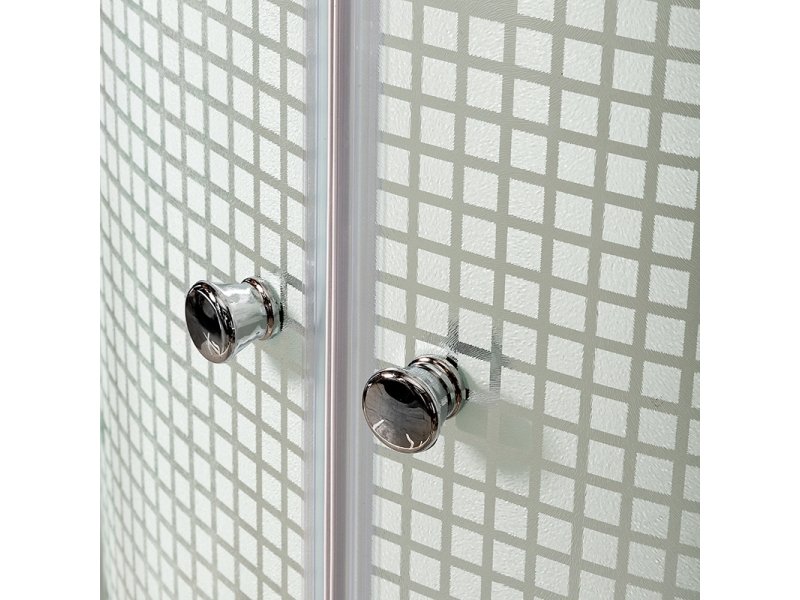 Купить Душевая кабина Deto L 908 80 x 80 см, с крышей, стандартная