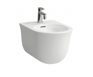 Биде Laufen New Classic 8.3085.1.757.302.1 37 х 53 x 34 см, подвесное, 1 отверстие, белый матовый
