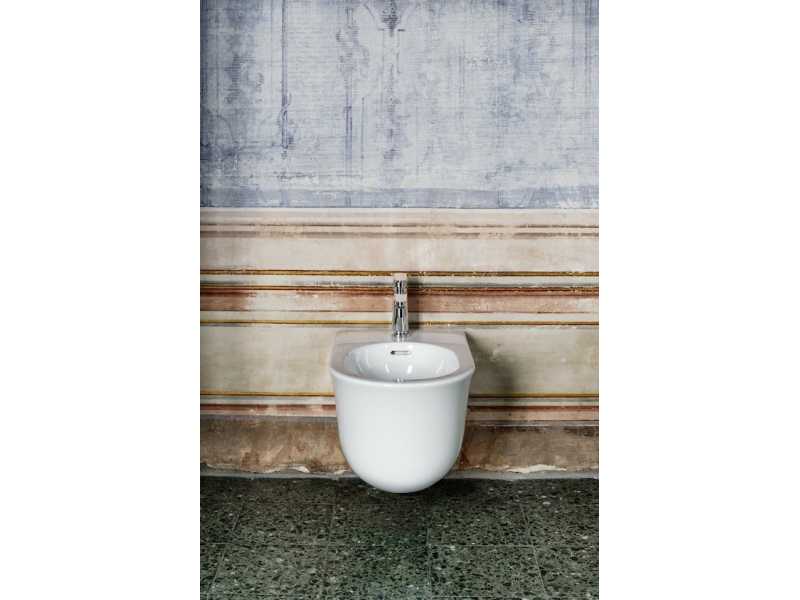 Купить Биде Laufen New Classic 8.3085.1.757.302.1 37 х 53 x 34 см, подвесное, 1 отверстие, белый матовый