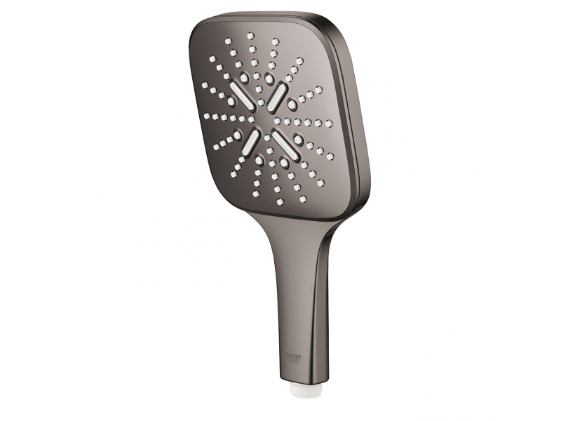 Купить Ручной душ Grohe Rainshower SmartActive 130 Cube, 26582A00, темный графит