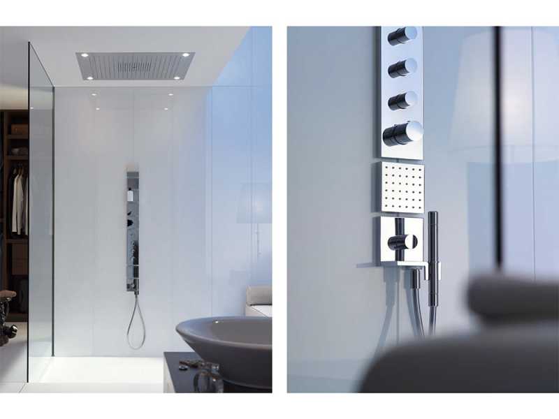 Купить Верхний душ AXOR Starck Shower Collection 10627800, 97x97 см, 3 режима струи