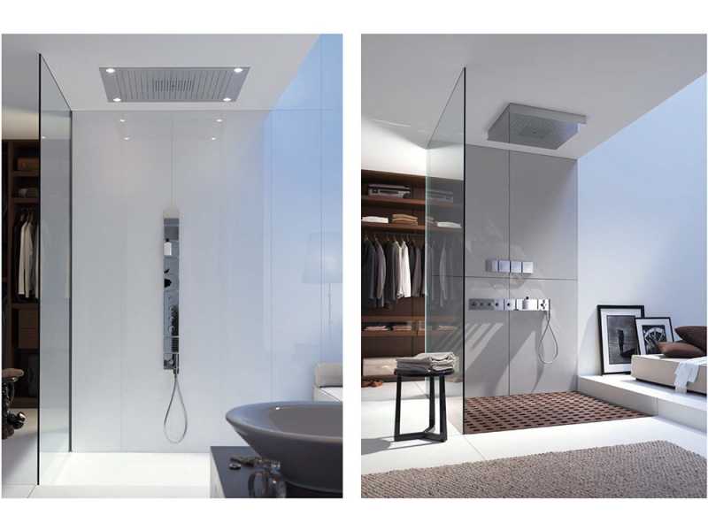 Купить Верхний душ AXOR Starck Shower Collection 10627800, 97x97 см, 3 режима струи