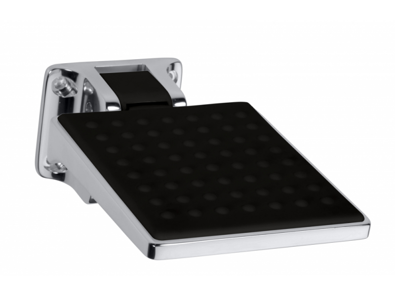 Купить Подставка для ног Bemeta Shower 203125084 10 x 16.5 x 6 см, черный матовый