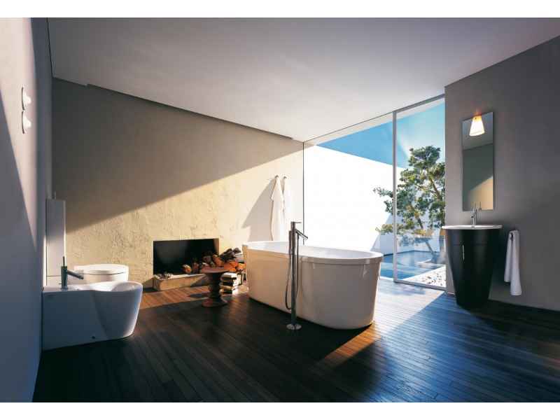 Купить Раковина Duravit Starck 1 04065800001, 580 мм для тумбы 9520