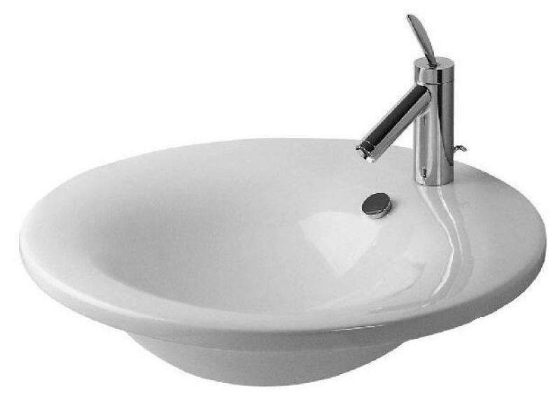 Купить Раковина Duravit Starck 1 04065800001, 580 мм для тумбы 9520