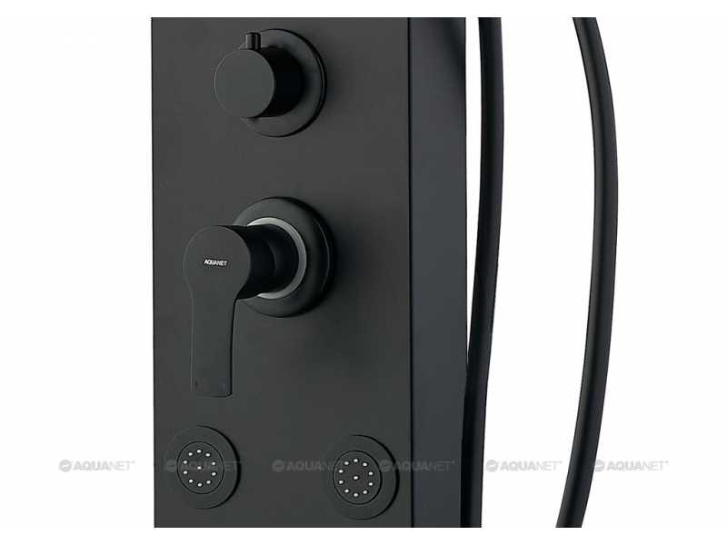 Купить Душевая панель Aquanet Galaxy Black AP40-05, 00237440, черная