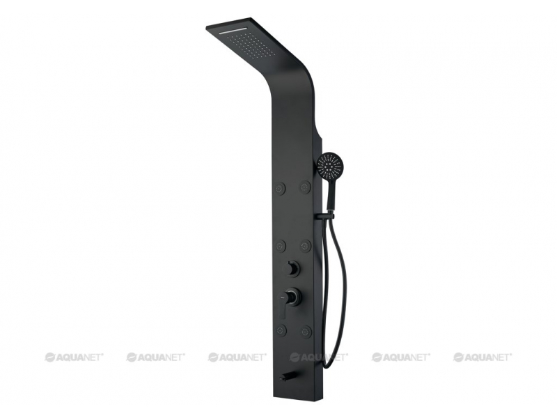 Купить Душевая панель Aquanet Galaxy Black AP40-05, 00237440, черная